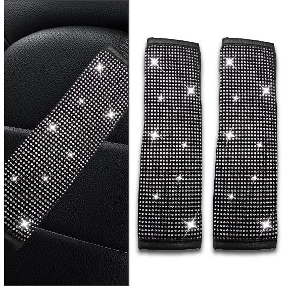2PCS Bling Car Seat Belt Covers, Rhinestone Car Seat Belt Shoulder Pads, Crystal Diamond Car Seatbelt Cushion for Women, Car Interior Accessories for білий
2PCS Bling Car Seat Belt Covers, Rhinestone Car Seat Belt Shoulder Pads, Crystal Diamond Car Seatbelt Cushion for Women, Car Interior Accessories for білий