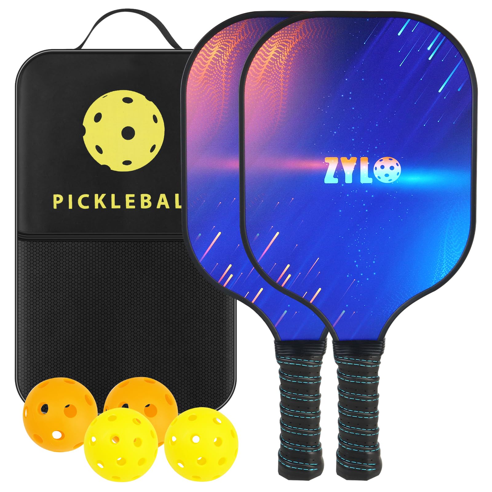 Набор стеклянных ракеток для пиклбола zylo Pickleball, 4 шт. Для игры в помещении и на открытом воздухе, эргономичный дизайн, легкий, волокно, 2 шт.
Набор стеклянных ракеток для пиклбола zylo Pickleball, 4 шт. Для игры в помещении и на открытом воздухе, эргономичный дизайн, легкий, волокно, 2 шт.