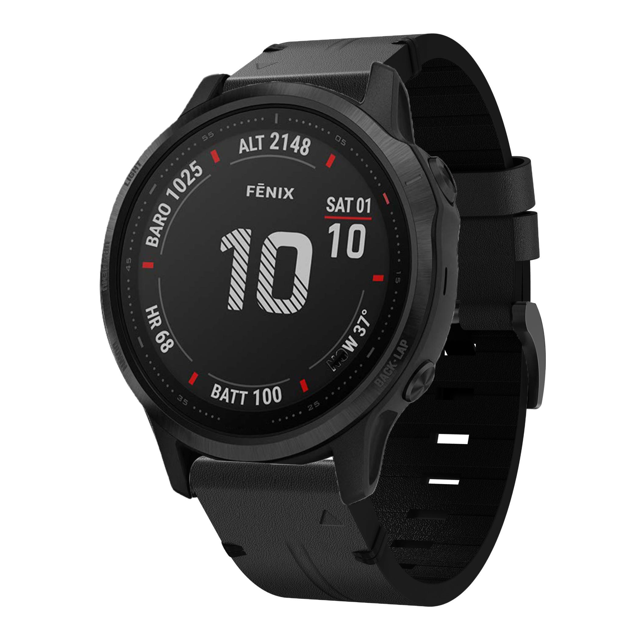 For Garmin Fenix 6S Genuine Leather Smart Watch Band Adjustable Replacement Strap Black
For Garmin Fenix 6S Genuine Leather Smart Watch Band Adjustable Replacement Strap Black