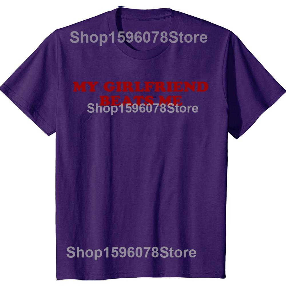 My Girlfriend Beats Me Funny TShirt Mens Fashion Letters Print Sarcastic Tee Boyfriend Gift Humor Funny Streetwear Tops 4XL
My Girlfriend Beats Me Funny TShirt Mens Fashion Letters Print Sarcastic Tee Boyfriend Gift Humor Funny Streetwear Tops 4XL