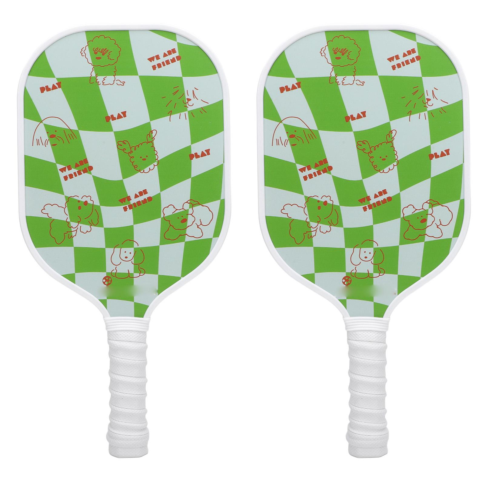 Набор ракеток для пиклбола Сердцевина из стекловолокна и сотового материала Мультяшные Легкие Ракетки для пиклбола с 2
Набор ракеток для пиклбола Сердцевина из стекловолокна и сотового материала Мультяшные Легкие Ракетки для пиклбола с 2