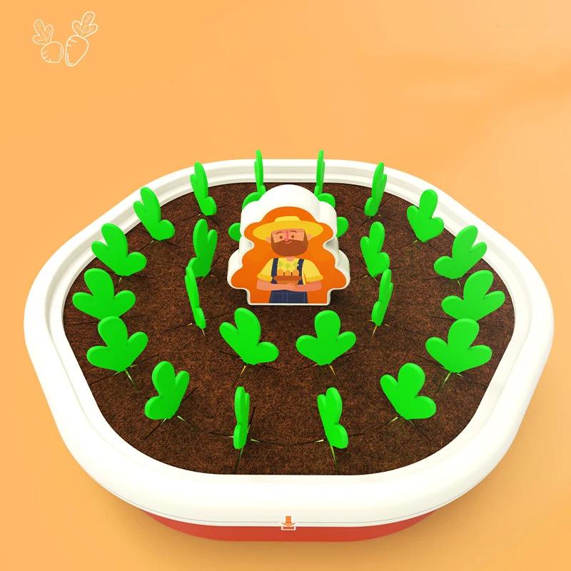 Baby Montessori Carrot Harvest Pull Radish Memory Sorting Board Games Fine Motor Skills Educational Sensory Toys for Toddlers
Baby Montessori Carrot Harvest Pull Radish Memory Sorting Board Games Fine Motor Skills Educational Sensory Toys for Toddlers