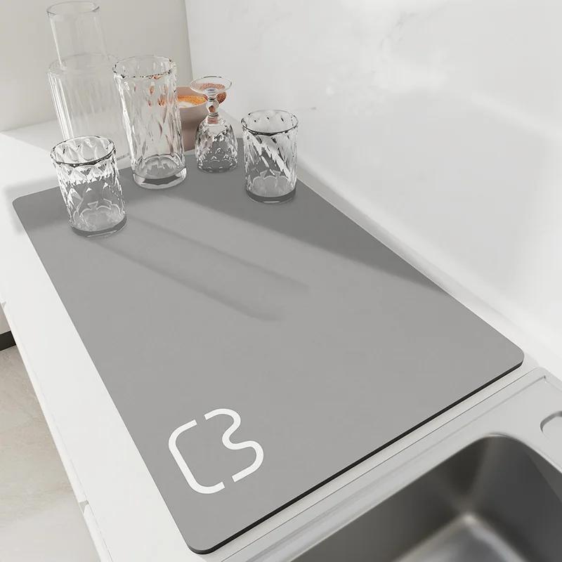 VIKAMA Kitchen Dish Drying Mat Quick-Drying Coffee Drainage Mat Tableware Drainage Mat Tableware Placemat Carpet Home Decor 30x40cm 12x16inch
VIKAMA Kitchen Dish Drying Mat Quick-Drying Coffee Drainage Mat Tableware Drainage Mat Tableware Placemat Carpet Home Decor 30x40cm 12x16inch