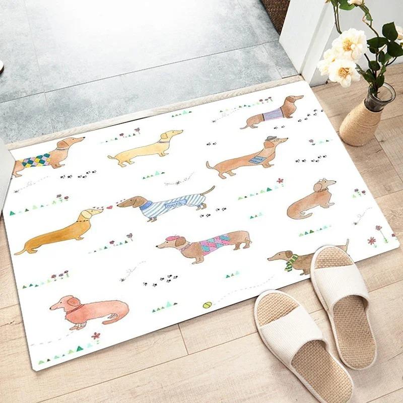 Home Decor Dachshund Pattern Cute Dog Christmas Decoration Bathroom Kitchen Living Room Non-slip Carpet Floor Rug 40x60cm
Home Decor Dachshund Pattern Cute Dog Christmas Decoration Bathroom Kitchen Living Room Non-slip Carpet Floor Rug 40x60cm