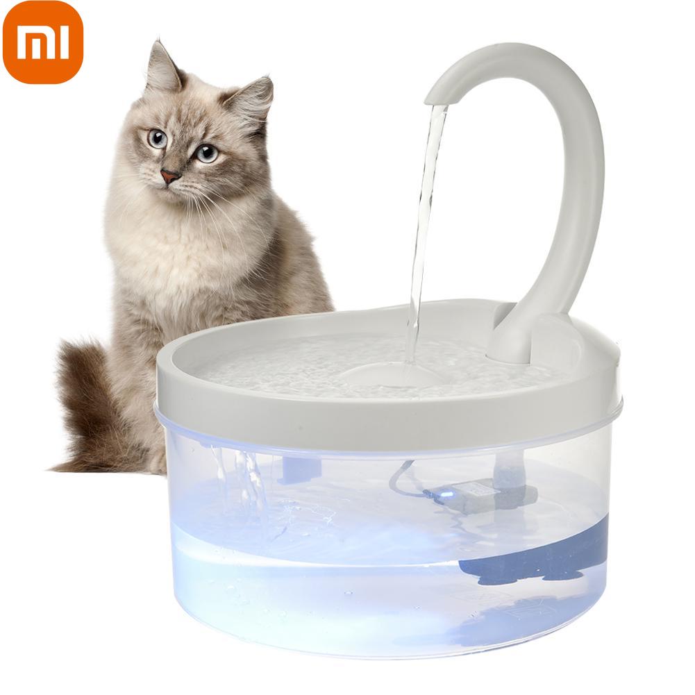 Xiaomi Pet Water Fountain Cat Диспенсер для воды Автоматический питьевой фонтанчик со светодиодной подсветкой для кошек и собак
Xiaomi Pet Water Fountain Cat Диспенсер для воды Автоматический питьевой фонтанчик со светодиодной подсветкой для кошек и собак