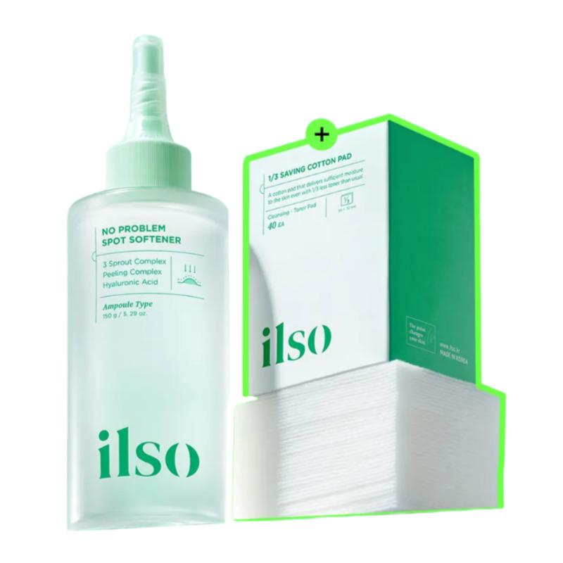 ilso No Troublem Spot Softner Ampoule Pack 150g + Cotton Pads (40 Sheets) Set
ilso No Troublem Spot Softner Ampoule Pack 150g + Cotton Pads (40 Sheets) Set