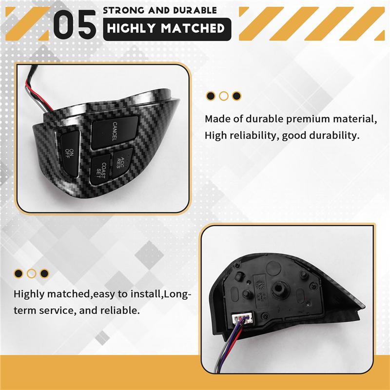 Car Steering Wheel Switch Cruise Control Button Sound Adjustment Switch Formitsubishi ASX Pajero Outlander L200 Lancer
Car Steering Wheel Switch Cruise Control Button Sound Adjustment Switch Formitsubishi ASX Pajero Outlander L200 Lancer