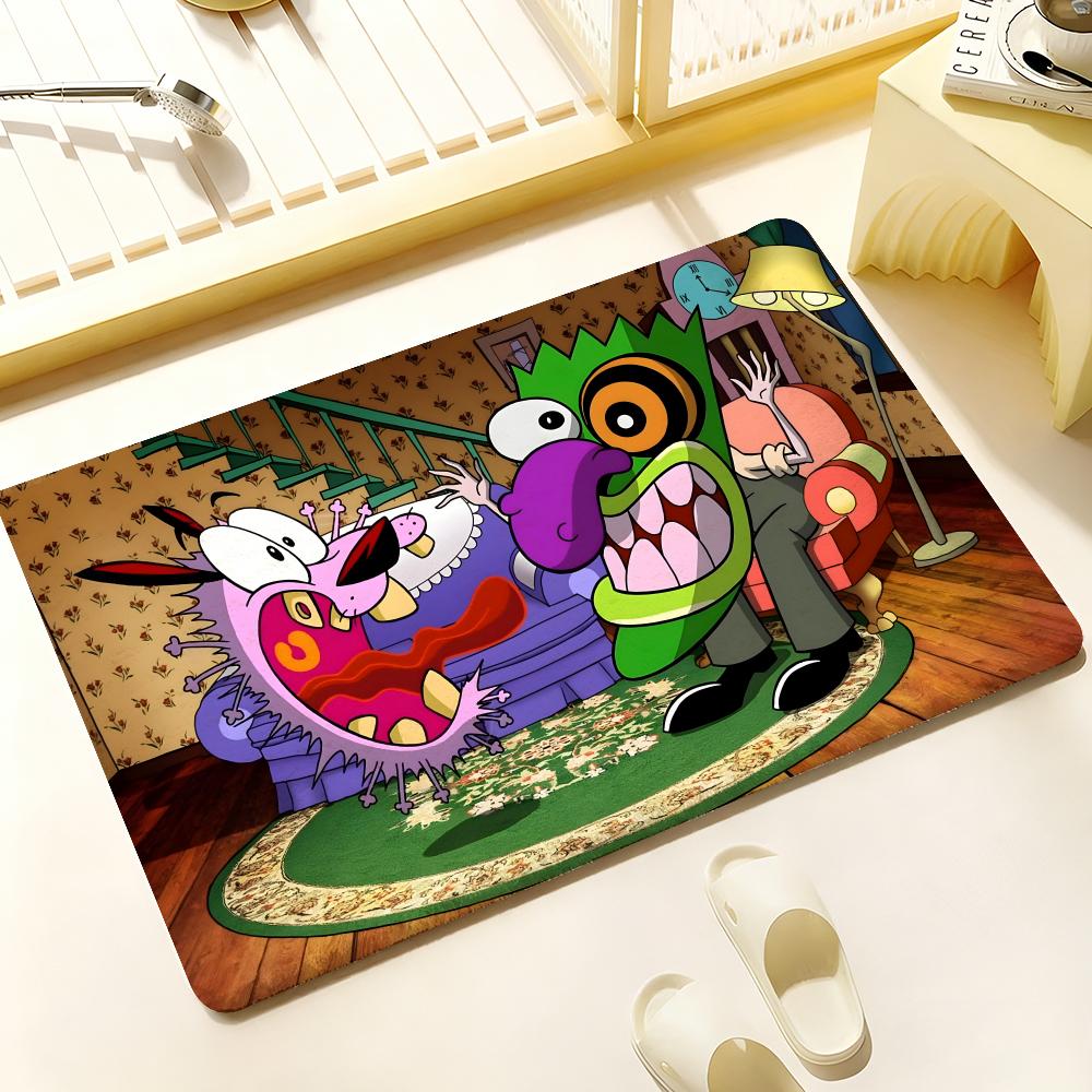 Kwaii Anime C-Courage The Cowardly Dog Floor Mat Cozy Flannel Soft Thick Non-Slip Mat For Living Room Bedroom Kitchen Decor Rugs 50x80cm
Kwaii Anime C-Courage The Cowardly Dog Floor Mat Cozy Flannel Soft Thick Non-Slip Mat For Living Room Bedroom Kitchen Decor Rugs 50x80cm