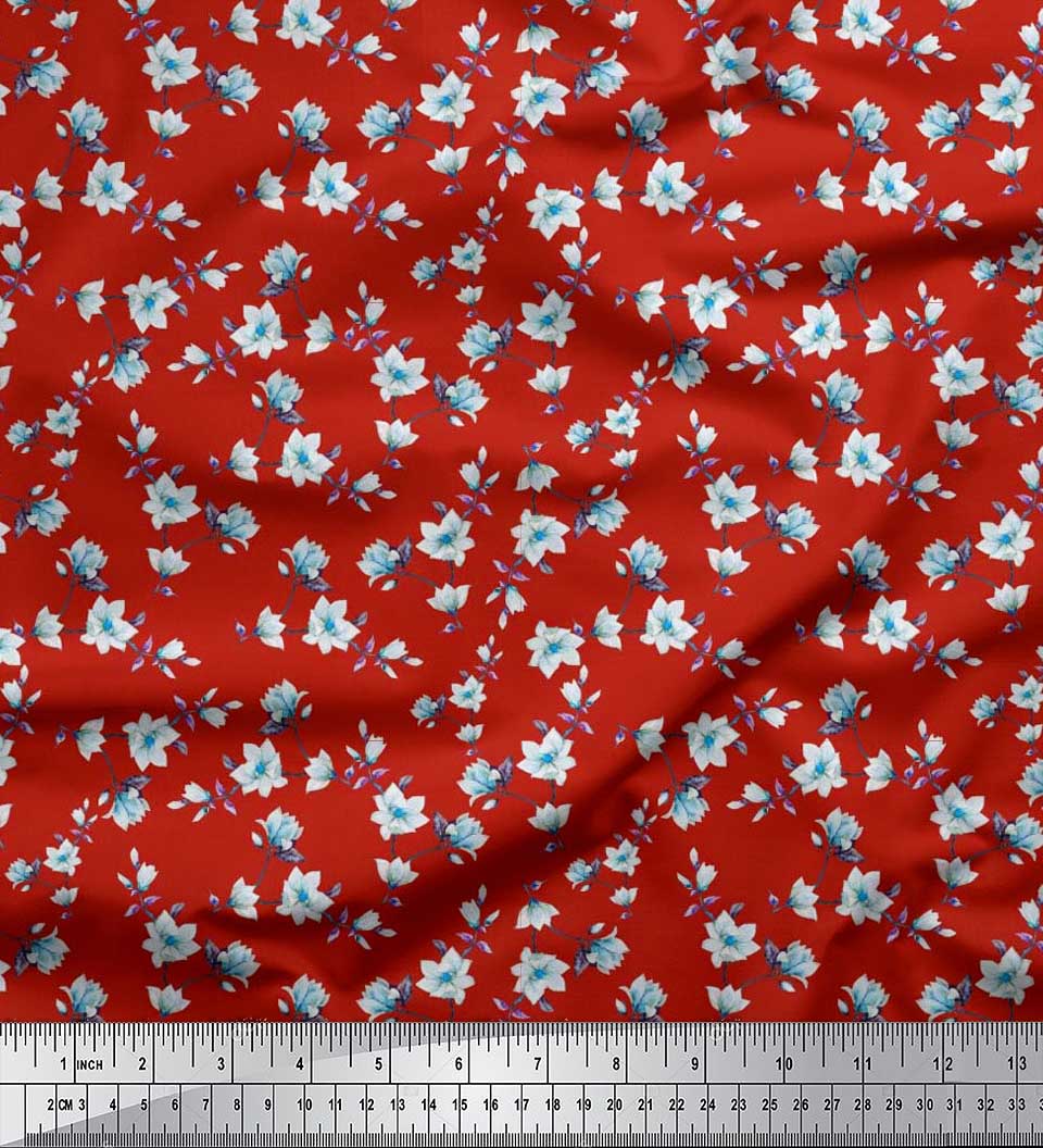 Soimoi Japan Crepe Satin Ткань с листьями и цветочным принтом магнолии Швейная ткань метр 42 дюйма 42 Inch Wide - Poly Crepe красный
Soimoi Japan Crepe Satin Ткань с листьями и цветочным принтом магнолии Швейная ткань метр 42 дюйма 42 Inch Wide - Poly Crepe красный