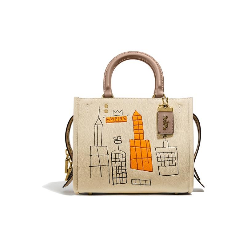 Coach 6887 Women Rogue 25 X Jean‑Michel Basquiat Leather Crossbody Bag B4IY Basic Set (Bag+Dust Bag)
Coach 6887 Women Rogue 25 X Jean‑Michel Basquiat Leather Crossbody Bag B4IY Basic Set (Bag+Dust Bag)