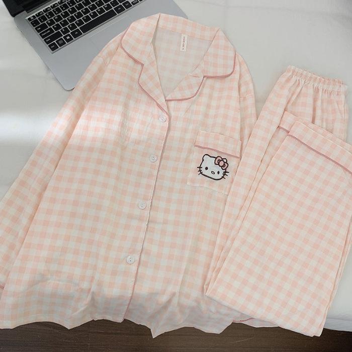 New spring and autumn Internet celebrity explosion thin cloud cotton sweet beautiful women pajamas long sleeves trousers loungewear suit M
New spring and autumn Internet celebrity explosion thin cloud cotton sweet beautiful women pajamas long sleeves trousers loungewear suit M