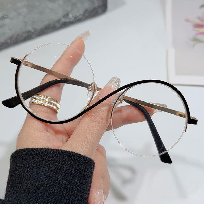 Transparent Round Computer Glasses Metal Frame Women Men Anti Blue Light Rectangle Eyewear Blocking Optical Spectacle Eyeglasses MULTI
Transparent Round Computer Glasses Metal Frame Women Men Anti Blue Light Rectangle Eyewear Blocking Optical Spectacle Eyeglasses MULTI