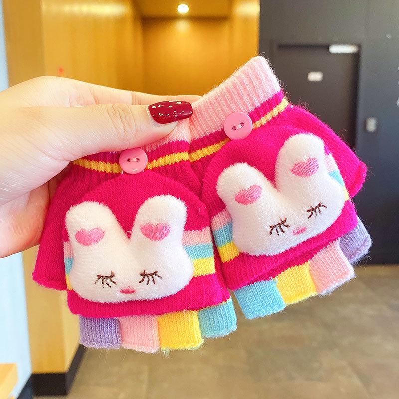 Kids Winter Cartoon Plush Gloves: Thick, Warm, Full-Finger Design for Boys and Girls
Kids Winter Cartoon Plush Gloves: Thick, Warm, Full-Finger Design for Boys and Girls