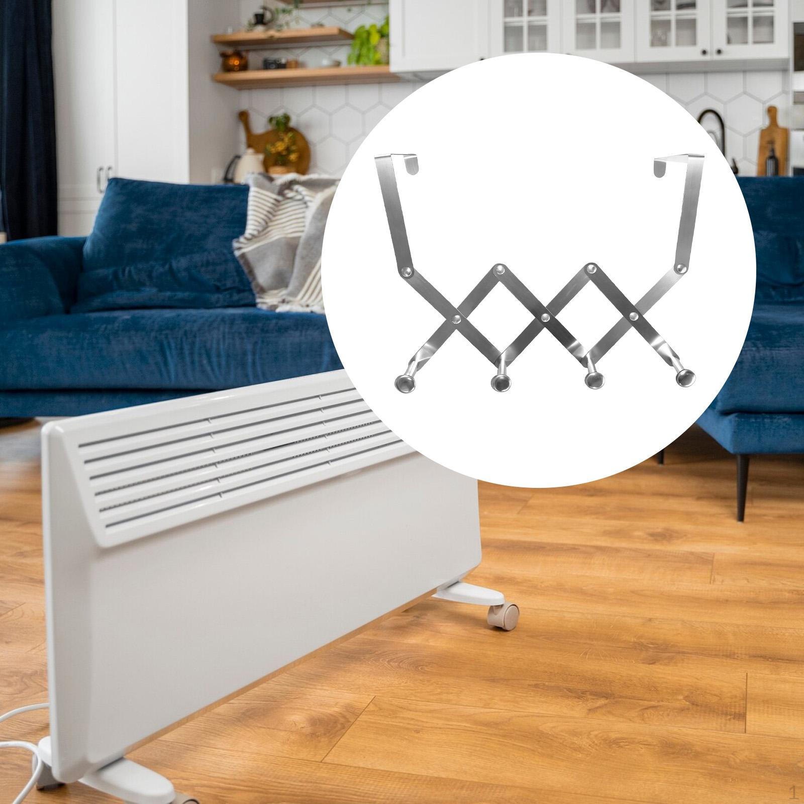 Radiator Hook Rack Rail for over Door Kitchen Organizer Home Keys Towels Bathroom Use 4 Hooks
Radiator Hook Rack Rail for over Door Kitchen Organizer Home Keys Towels Bathroom Use 4 Hooks