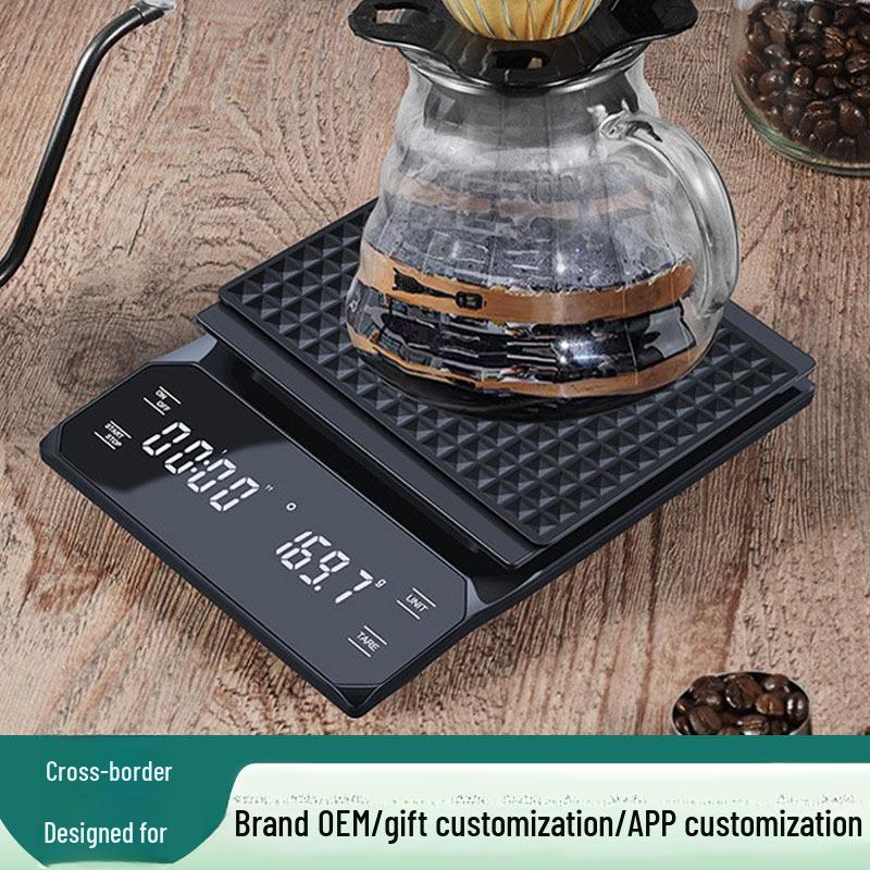 High-Precision Mini Coffee and Food Baking Scale for Home and Commercial Kitchens B2150 Black (Battery + Rechargeable)
High-Precision Mini Coffee and Food Baking Scale for Home and Commercial Kitchens B2150 Black (Battery + Rechargeable)