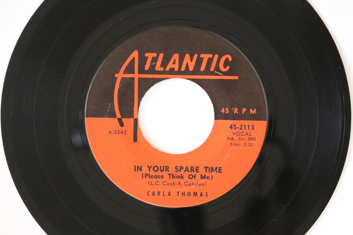 7inch Record CARLA THOMAS - In Your Spare Time (Please Think Of 452113 Atlantic 1961 US Soul/Funk Used
7inch Record CARLA THOMAS - In Your Spare Time (Please Think Of 452113 Atlantic 1961 US Soul/Funk Used
