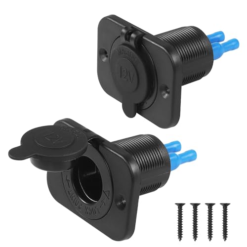 CERRXIAN 2 шт. 12 В автомобильная розетка прикуривателя с синим светодиодом, водонепроницаемая розетка прикуривателя 12 В, сменная розетка питания для автомобиля, морской техники
CERRXIAN 2 шт. 12 В автомобильная розетка прикуривателя с синим светодиодом, водонепроницаемая розетка прикуривателя 12 В, сменная розетка питания для автомобиля, морской техники