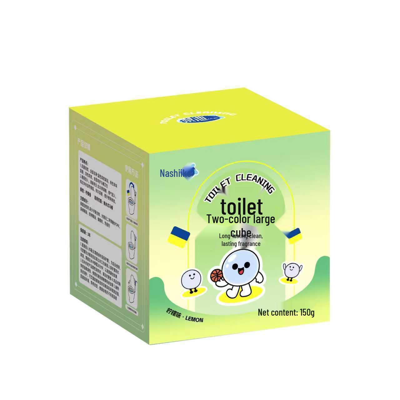 Toilet Cleaner: Ling Large Blue Bubble Deodorizer - Long-lasting Fragrant & Powerful Descaling
Toilet Cleaner: Ling Large Blue Bubble Deodorizer - Long-lasting Fragrant & Powerful Descaling