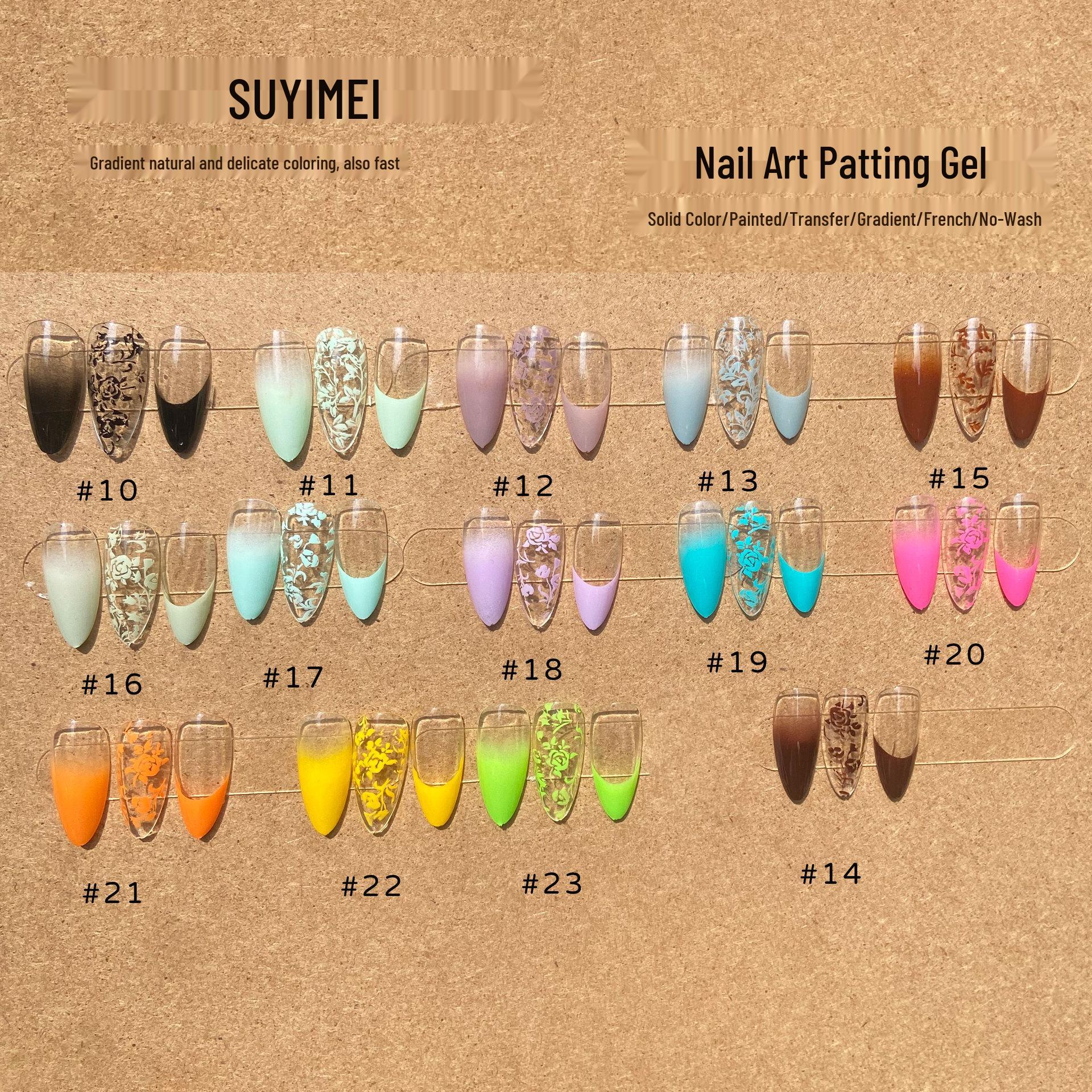 Гель однотонний дев ятисітчастий: 2024 Градієнтний рум янець для нейл-арту без миття.
Гель однотонний дев ятисітчастий: 2024 Градієнтний рум янець для нейл-арту без миття.