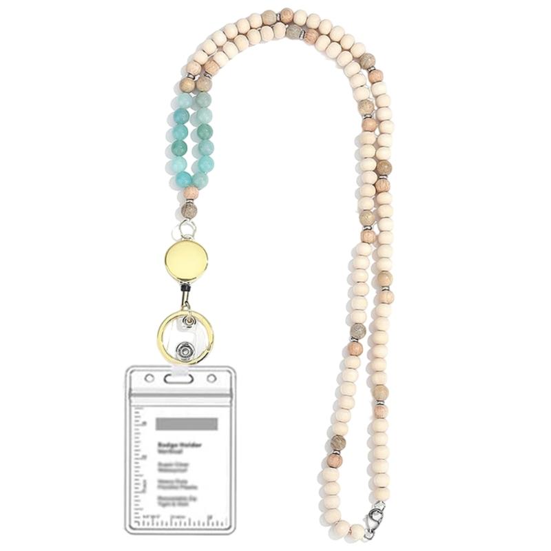 Аксессуары Шнурки Деревянные бусины Брелок Ожерелье Для ключей и держателя бейджа Выдвижной шнурок для учителя Женщин
Аксессуары Шнурки Деревянные бусины Брелок Ожерелье Для ключей и держателя бейджа Выдвижной шнурок для учителя Женщин