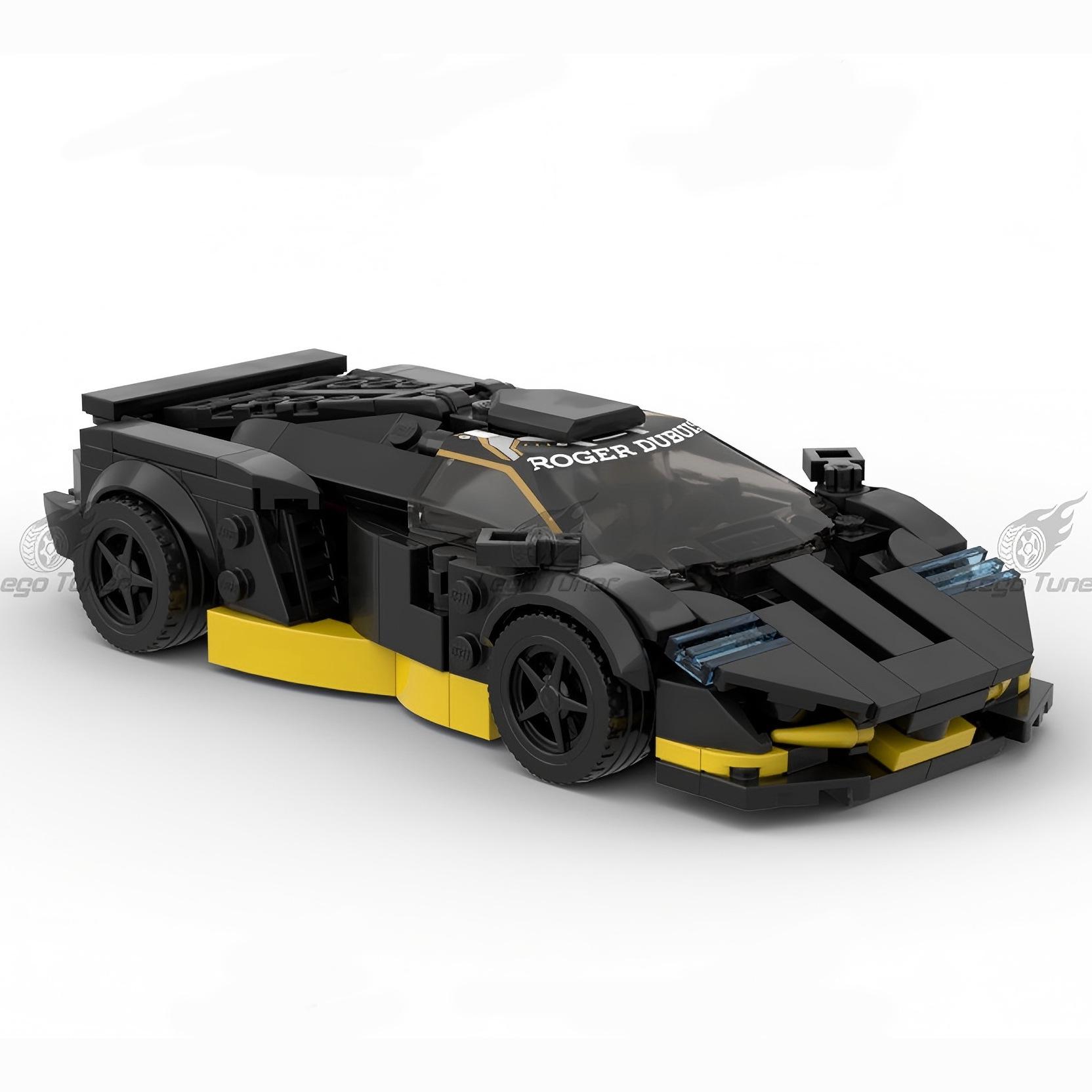 MOC Small Particle Building Blocks: Lamborghini Centenario Sports Car Model Compatible with Lego
MOC Small Particle Building Blocks: Lamborghini Centenario Sports Car Model Compatible with Lego