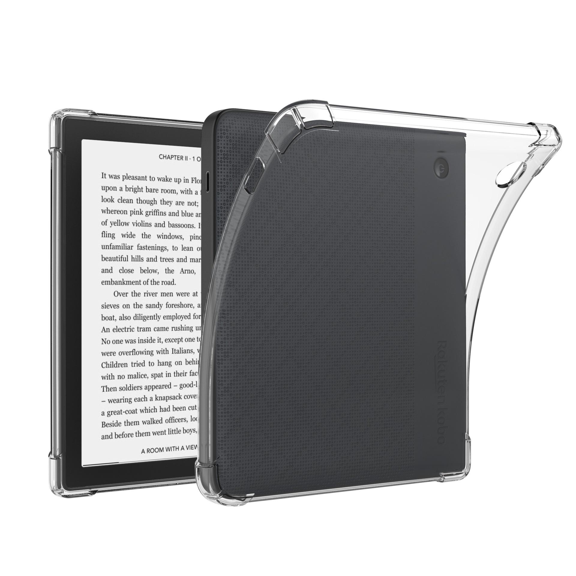 Kobo Libra 2 7 E-reader Case: Transparent TPU Soft Shell with Four Corner Airbag Anti-drop Protection Kobo Clara HD 6-inch
Kobo Libra 2 7 E-reader Case: Transparent TPU Soft Shell with Four Corner Airbag Anti-drop Protection Kobo Clara HD 6-inch