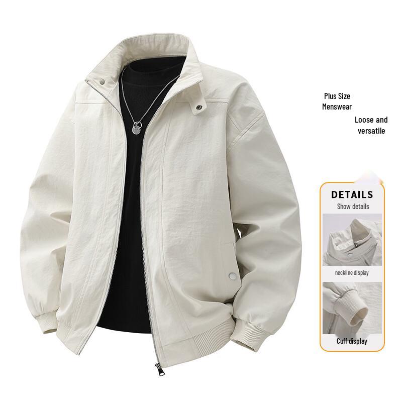 VUUG Men s American Style Loose Fit Stand Collar Jacket 2XL
VUUG Men s American Style Loose Fit Stand Collar Jacket 2XL