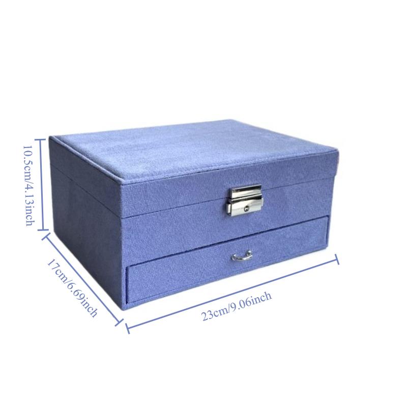 Velvet Jewelry Box Necklace Earring Organizer Boxes Women s Rings Storage Boxes Display Holder Jewelry Packaging Accessories фиолетовый
Velvet Jewelry Box Necklace Earring Organizer Boxes Women s Rings Storage Boxes Display Holder Jewelry Packaging Accessories фиолетовый