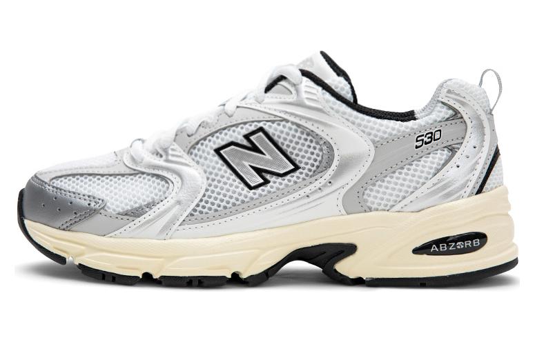 530 New Balance White Metallic Silver MR530TA 41.5
530 New Balance White Metallic Silver MR530TA 41.5