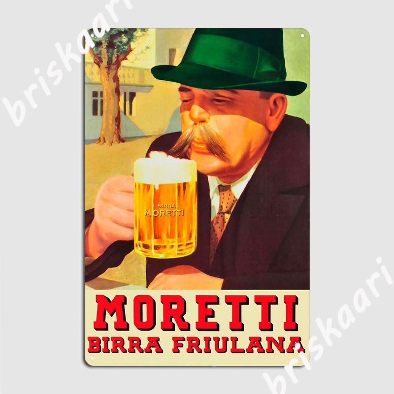 Birra Moretti Retro Sign 2 Poster Metal Plaque create Wall Cave Mural Painting Party Tin sign Posters 20x30cm
Birra Moretti Retro Sign 2 Poster Metal Plaque create Wall Cave Mural Painting Party Tin sign Posters 20x30cm