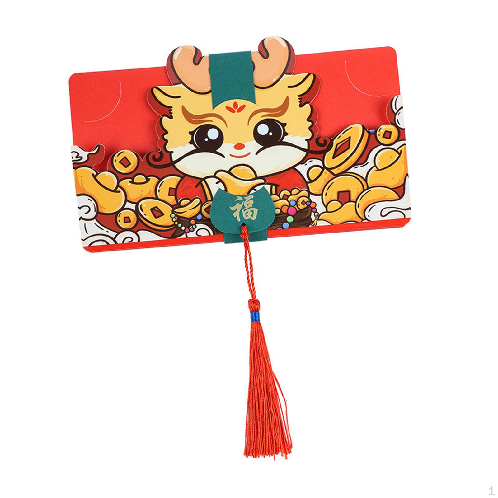 Chinese Year Red Envelope Hong Bao Folding Packets Gifts Wishes Pockets 6 Card Slot 92cm
Chinese Year Red Envelope Hong Bao Folding Packets Gifts Wishes Pockets 6 Card Slot 92cm