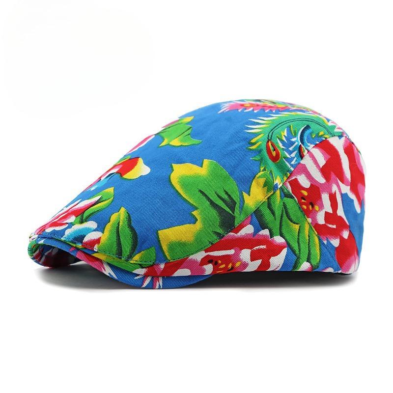 Vintage Chinese Traditional Floral Print Beret for Men Women Retro Ethnic Style Flat Cap Individual Trendy Newsboy Cap Duckbill Hat 55-59cm синій
Vintage Chinese Traditional Floral Print Beret for Men Women Retro Ethnic Style Flat Cap Individual Trendy Newsboy Cap Duckbill Hat 55-59cm синій