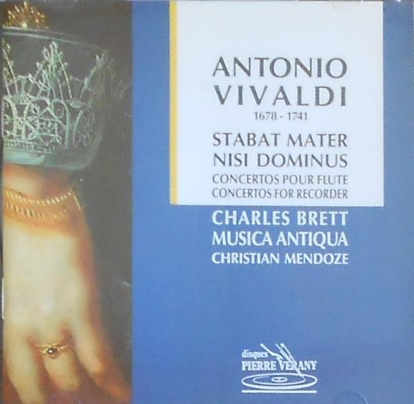 CD MUSICA ANTIQUA; MENDOZE - Vivaldi : Stabat Mater Rv 621 PV794033 Disques Pierre 1994 France Classical Used
CD MUSICA ANTIQUA; MENDOZE - Vivaldi : Stabat Mater Rv 621 PV794033 Disques Pierre 1994 France Classical Used