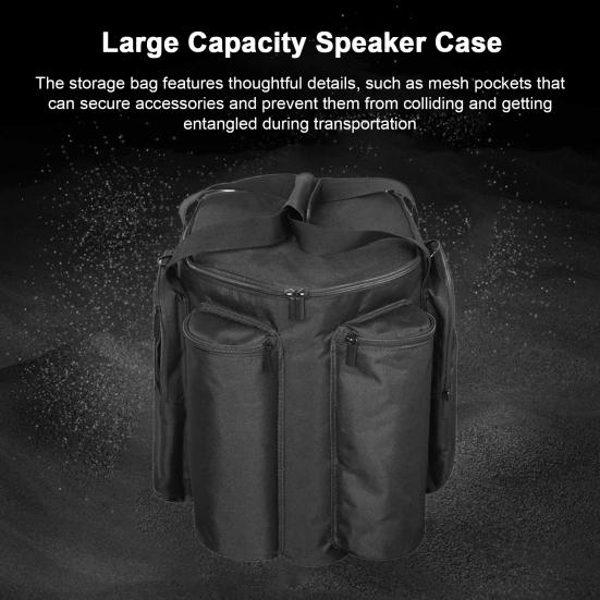 Yousheng Large Capacity Speaker Case Storage Bag with Handle Zipper Closure Wear Resistant Portable Speaker Gear Bag for S1 PRO+
Yousheng Large Capacity Speaker Case Storage Bag with Handle Zipper Closure Wear Resistant Portable Speaker Gear Bag for S1 PRO+