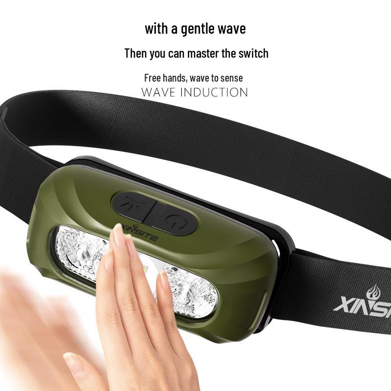 Rechargeable Super Bright Sensor Headlamp - Lightweight, Portable, Waterproof for Night Fishing
Rechargeable Super Bright Sensor Headlamp - Lightweight, Portable, Waterproof for Night Fishing