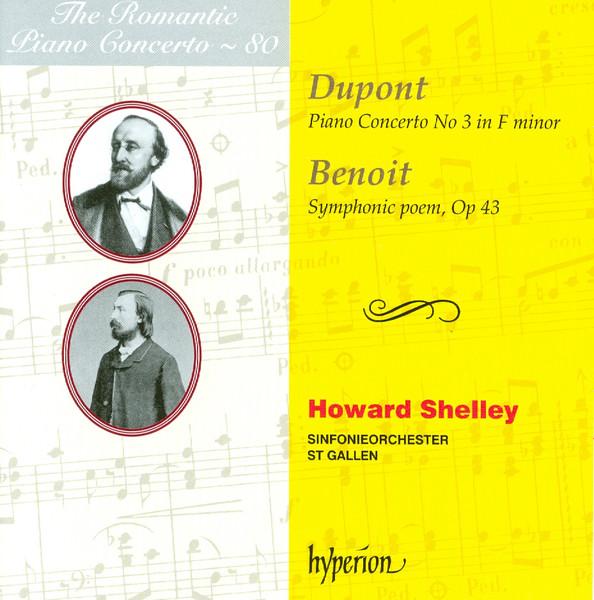 CD AUGUSTE DUPONT, PETER BENOIT, HOWAR - Piano Concertos CDA68264 Hyperion 2020 Japan ObiClassical Used
CD AUGUSTE DUPONT, PETER BENOIT, HOWAR - Piano Concertos CDA68264 Hyperion 2020 Japan ObiClassical Used
