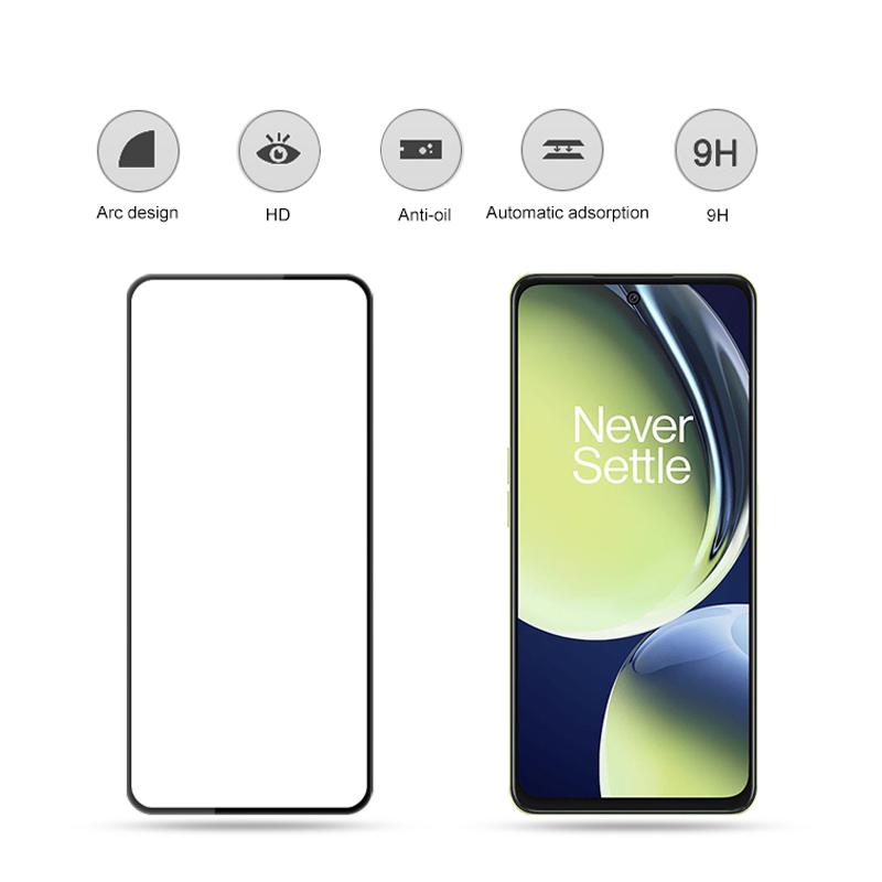 MOCOLO For OnePlus Nord CE 3 Lite 5G/Nord N30 5G Full Screen Protector Silk Printing HD Tempered Glass Film Black
MOCOLO For OnePlus Nord CE 3 Lite 5G/Nord N30 5G Full Screen Protector Silk Printing HD Tempered Glass Film Black