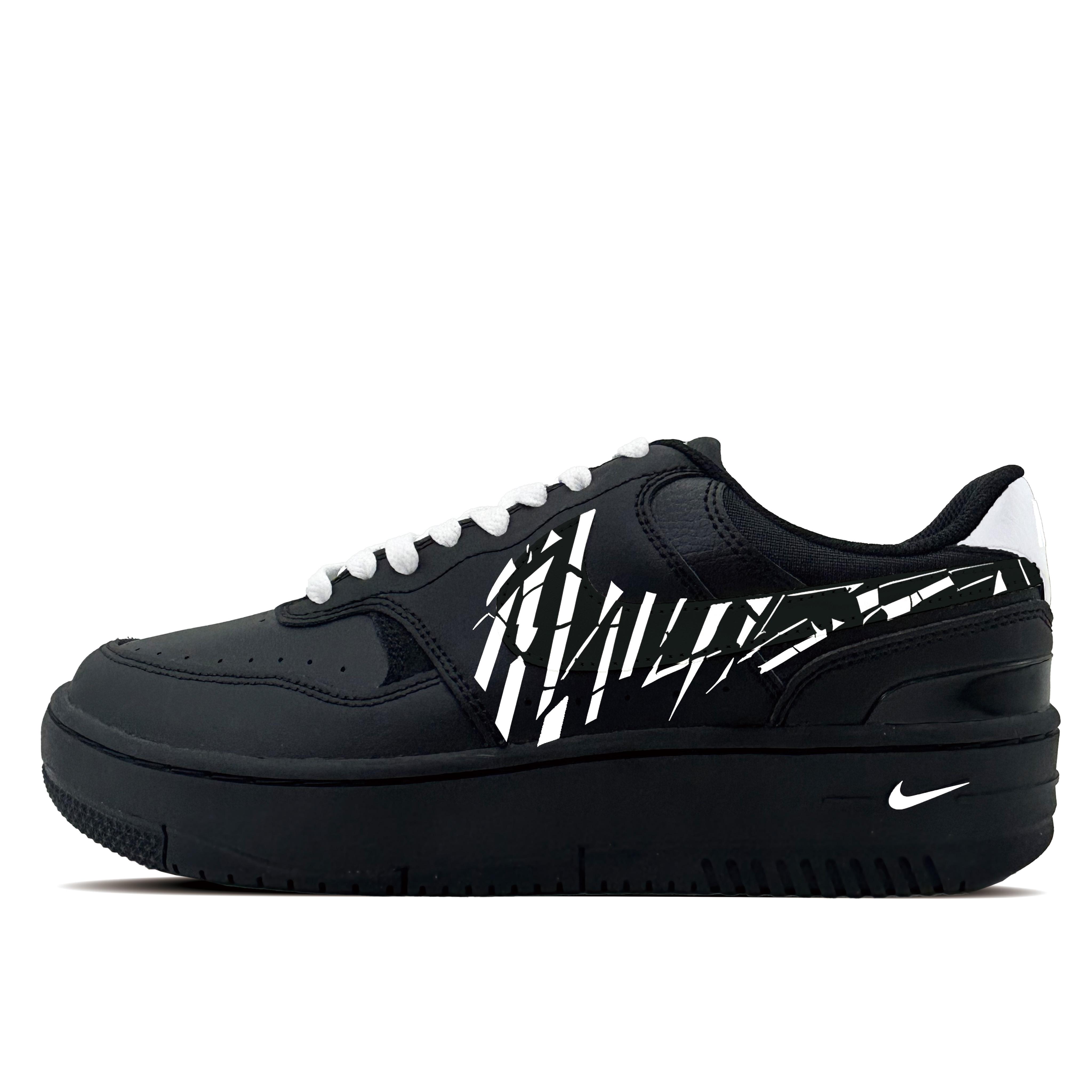 Nike Gamma Force White Agreement Synthetic Leather Abrasion Resistant Low top Skateboard Shoes Women s Black HQ1674-001(team-1081) 38.5
Nike Gamma Force White Agreement Synthetic Leather Abrasion Resistant Low top Skateboard Shoes Women s Black HQ1674-001(team-1081) 38.5