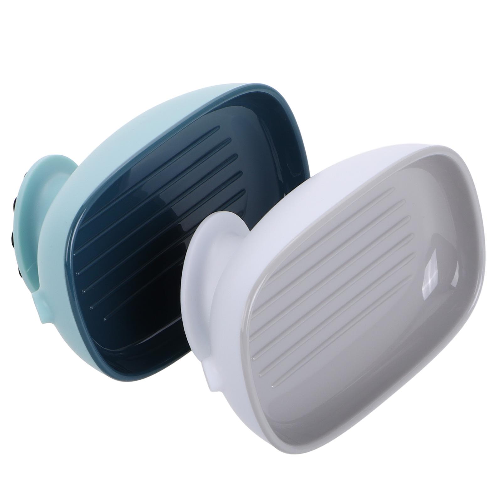 2 Pcs Soap Box Rack Practical Decorative Draining Wall-mounted Holder Pedestal for Bathroom Storage Decorate
2 Pcs Soap Box Rack Practical Decorative Draining Wall-mounted Holder Pedestal for Bathroom Storage Decorate