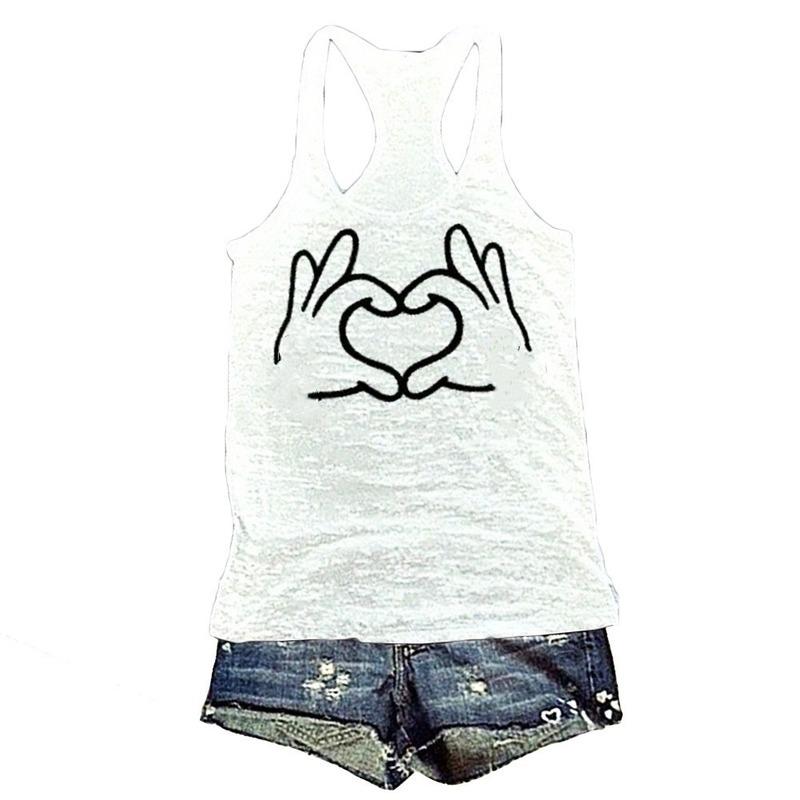 New Women Printed Cotton Sleeveless Vest Black Sport T-Shirt Tank TopF S белый
New Women Printed Cotton Sleeveless Vest Black Sport T-Shirt Tank TopF S белый