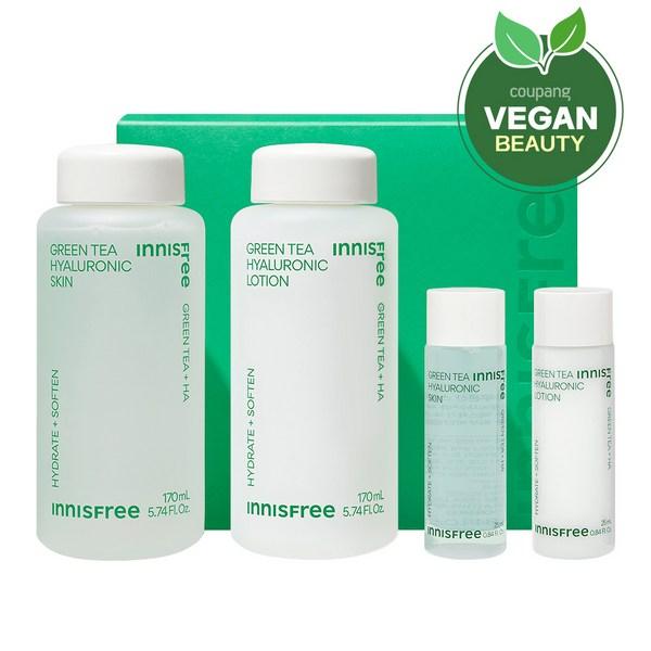 Innisfree New Green Tea Набор для ухода за кожей с гиалуроновой кислотой, популярная корейская косметика
Innisfree New Green Tea Набор для ухода за кожей с гиалуроновой кислотой, популярная корейская косметика