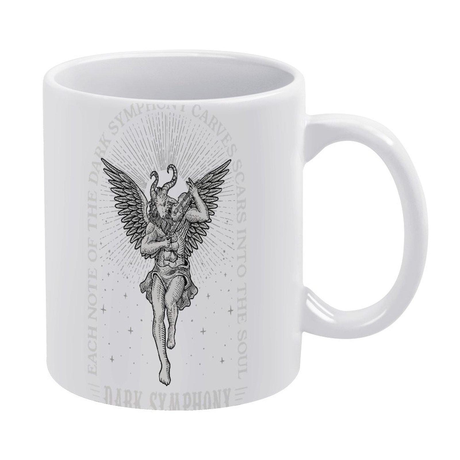 11oz White Coffee Mug with Dual-Side Print and Durable Ceramic Feel, Smooth Handle for Hot Drinks During Work or Home
11oz White Coffee Mug with Dual-Side Print and Durable Ceramic Feel, Smooth Handle for Hot Drinks During Work or Home