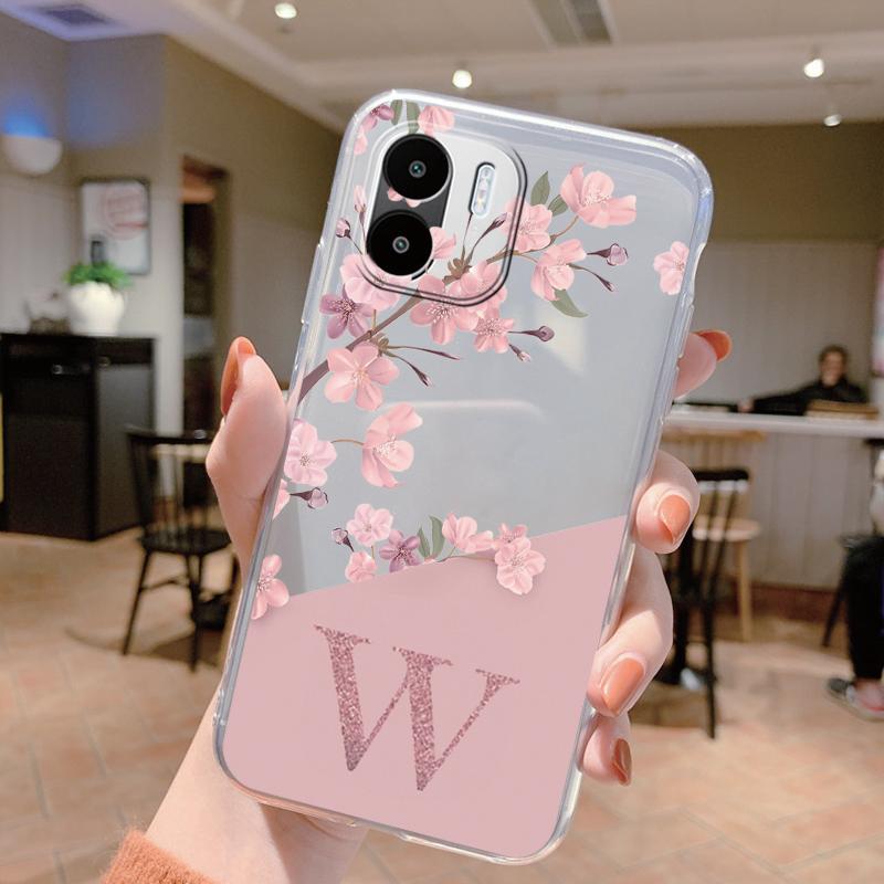 Letter Pink Flower Case For Redmi A1 A2 Plus A3 A5 13C 15C 15 Phone Cover Silicone Soft Back Coque Funda Transparent Bags Shell Redmi A5 4G
Letter Pink Flower Case For Redmi A1 A2 Plus A3 A5 13C 15C 15 Phone Cover Silicone Soft Back Coque Funda Transparent Bags Shell Redmi A5 4G