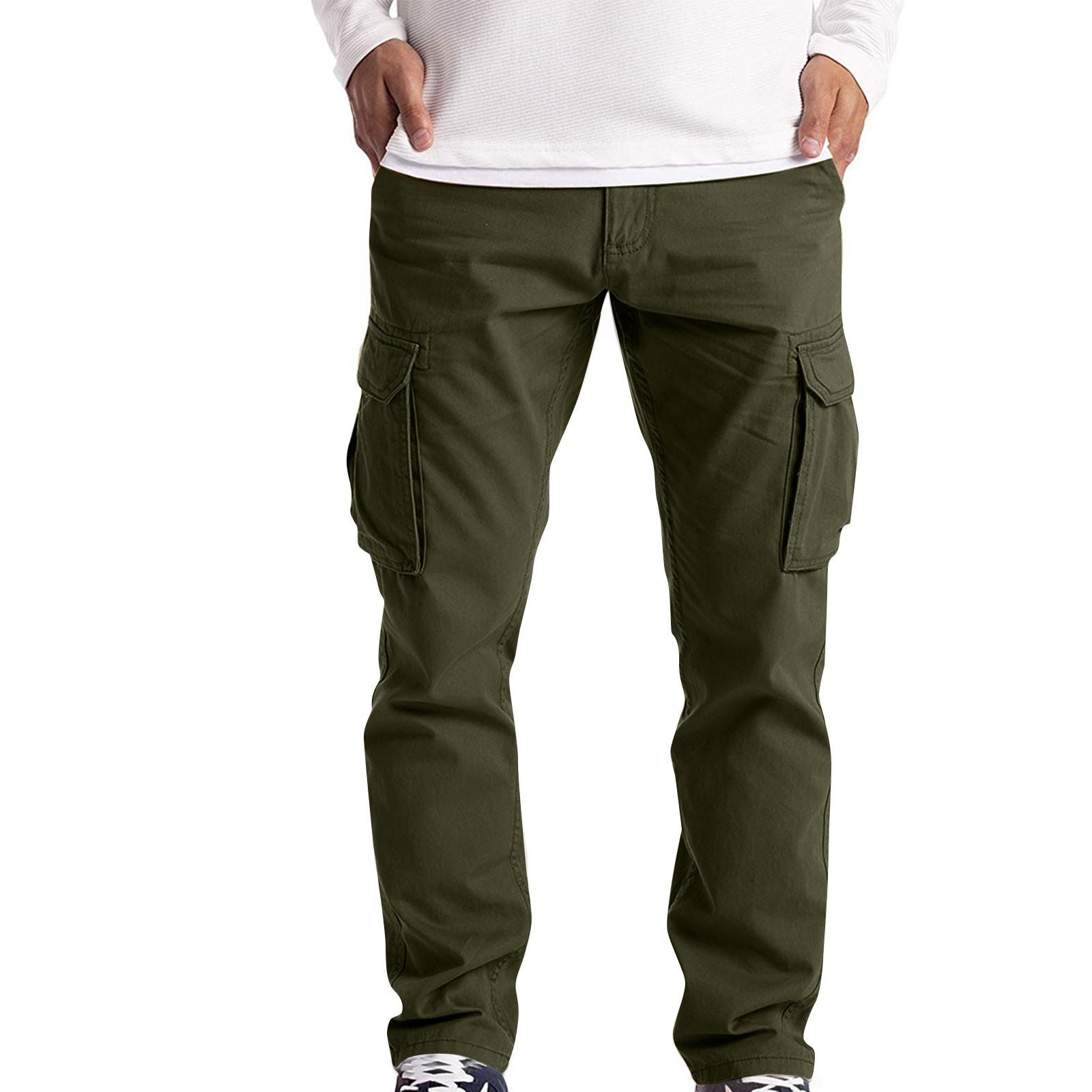Men s Casual Pants Youth Overalls Color Multi-pocket Straight Trousers L армия зеленый
Men s Casual Pants Youth Overalls Color Multi-pocket Straight Trousers L армия зеленый