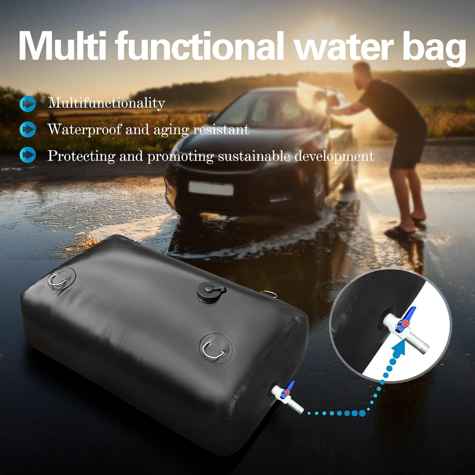 , Collapsible PVC Water Storage Container, Ideal for Hiking, Home, Outdoor, Survival, And Gardening. 110L
, Collapsible PVC Water Storage Container, Ideal for Hiking, Home, Outdoor, Survival, And Gardening. 110L