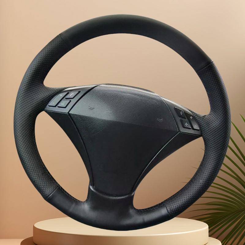 Car Steering Wheel Cover Leather For BMW 523 530 523li 525 520li 535 545i Steering Wheel Braid Car Accessory Beige Thread
Car Steering Wheel Cover Leather For BMW 523 530 523li 525 520li 535 545i Steering Wheel Braid Car Accessory Beige Thread