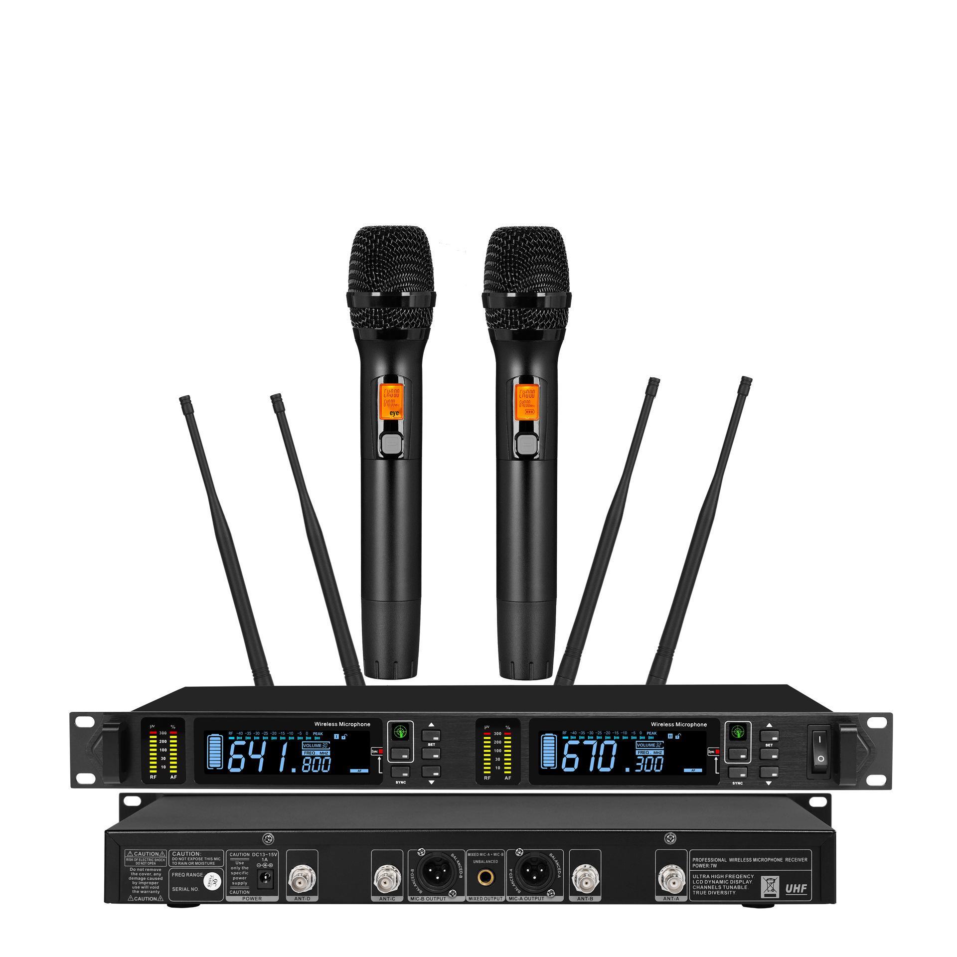 True Diversity One-to-Two Wireless Microphone System In Stock P840 True Diversity with Bayer Black Handheld чорний
True Diversity One-to-Two Wireless Microphone System In Stock P840 True Diversity with Bayer Black Handheld чорний