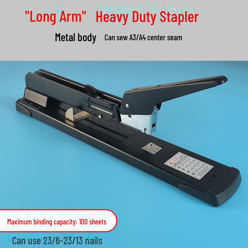 Надпотужний довгорукий степлер A3 для товстих книг та багатофункціональних офісних завдань Stapler only
Надпотужний довгорукий степлер A3 для товстих книг та багатофункціональних офісних завдань Stapler only