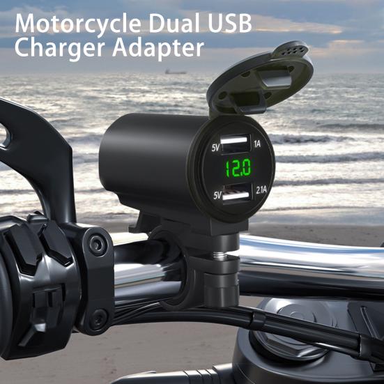 практическое СИД заряжателя USB мотоцикла 3.1А освещает выход представления стабилизированный
практическое СИД заряжателя USB мотоцикла 3.1А освещает выход представления стабилизированный