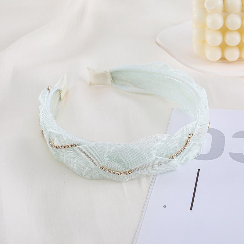 Японская и корейская зубчатая повязка на голову, повязка на голову в горошек, кружевная сетка, повязка на голову, плетеные волосы, плетеные косы, головной убор со стразами зелёный
Японская и корейская зубчатая повязка на голову, повязка на голову в горошек, кружевная сетка, повязка на голову, плетеные волосы, плетеные косы, головной убор со стразами зелёный